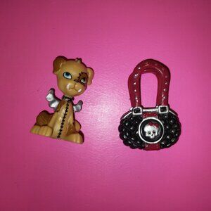 Monster High Frankie Stein pet watzit & purse G1 price firm